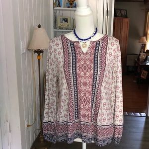 BoHo Style top Petite Large